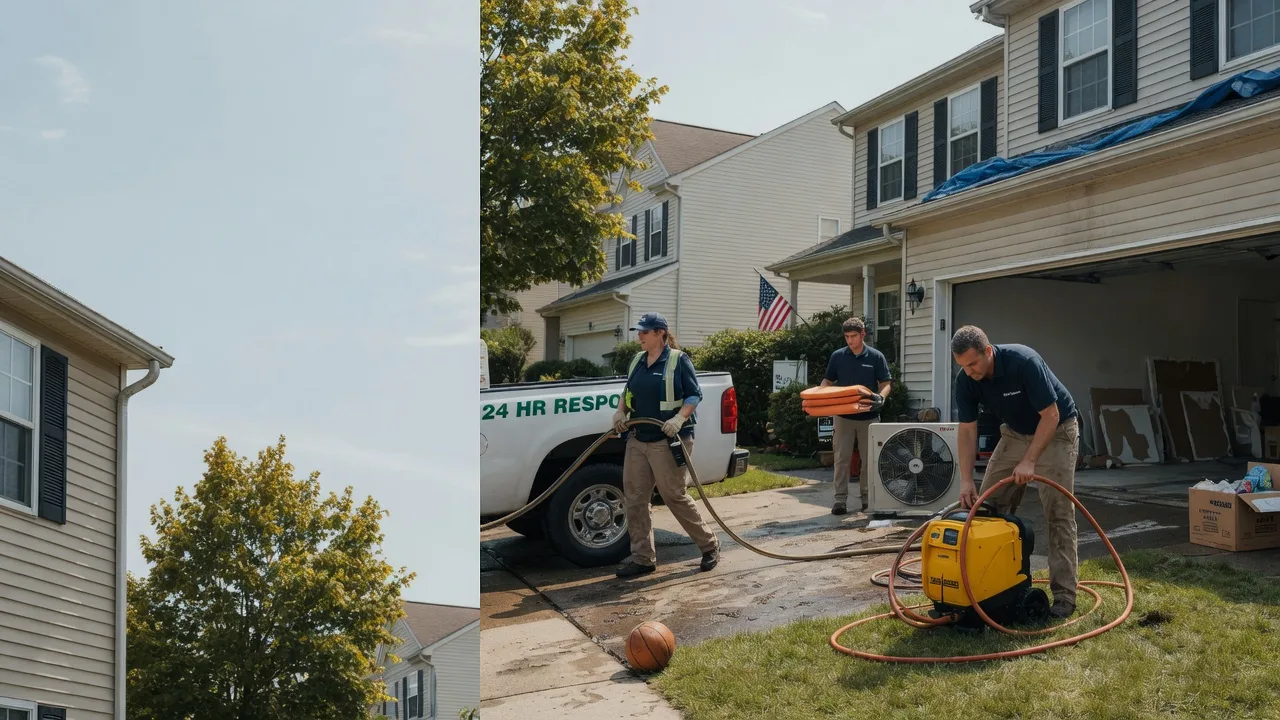 Emergency Water Damage Restoration in Amberson, PA near me